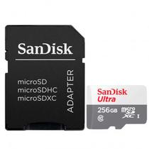 Cartao Microsd 256GB Sandisk Ultra 100MB/s C10