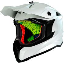 Capacete MT Helmets Falcon Solid A0 - Fechado - Tamanho s - Gloss Pearl White