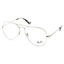 Oculos Ray Ban RX6489 2501 58 - Prata
