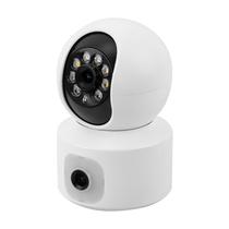 Camera de Seguranca IP CAM-XR11 - 4MP/4MP - 360 - Duas Cameras - Branco