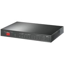 Switch TP-Link TL-SG1210P com 8 Portas Ethernet de 10/100/1000 MBPS - Cinza