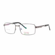 Armacao para Oculos de Grau Masculino Visard B2351Z C1 Tamanho 57-18-138 Armacao de Metal - Cinza