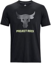 Camiseta Under Armour Project Rock Brahma Bull 1380520-001 - Feminina