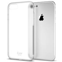 Capa Iluv iPhone 7/8 Gelato Flex Preto Semi-Transparente - AI7GELACL