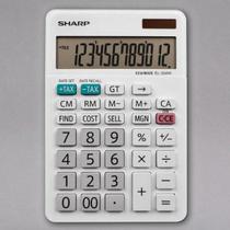 Calculadora Sharp EL-334WB de 12 Digitos - White