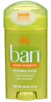 Desodorante Ban Sweet Simplicity 24H Invisible Protection 73G