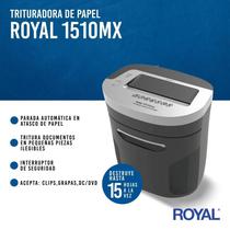Triturador de Papel Royal 1510MX 16FOLAS/Cartao/CD/ 220V