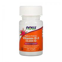 Vitamina D3 10.000IU 120 Capsulas Now Sports