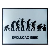 Placa Evolucao Geek