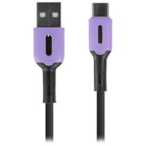 Cabo Only Gummy Series Mod 67 - USB/Tipo C - 1 Metro - Lilas