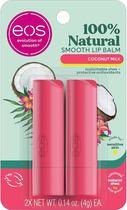 Protetor Labial Eos Natural Smooth Lip Balm Coconut Milk 4G (2 Unidades)