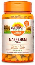 Sundown Naturals Magnesio 500MG 180 Tabletas