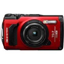 Camera Olympus Tough TG-7 - Vermelho