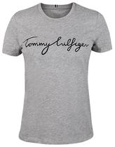 Camiseta Tommy Hilfiger WW0WW24967 039 Heritage Crew Neck Graphic Tee Feminina