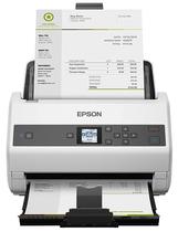 Scanner de Documentos Epson Workforce DS-870 Color Bivolt Branco
