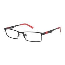 Armacao para Oculos de Grau Quiksilver QO3470 408 Tam. 51-18-135MM - Preto/Vermelho