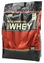 Optimum Nutrition Gold Standard 100% Whey - Double Rich Chocolate 149 Porcoes 10LB(4.54KG)