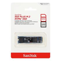 SSD Sandisk Plus SDSSDA3N-500G-G26 - 500GB - 2400MB/s - M.2 Nvme