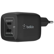 Carregador Belkin WCH011VFBK 2 Saidas USB-C Bivolt - Preto