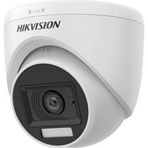Camera de Vigilancia Hikvision Turret DS-2CE76K0T-LPFS 3K - Branco/Preto