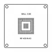 Bga Stencil PC NF-430-N-A3 B-0.60