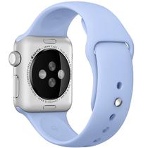 Pulseira para Smartwatch Apple Correia de Silicone de 42/44/45 MM 4LIFE - Lavanda Azul