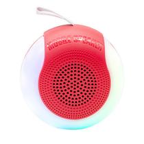 Caixa de Som / Speaker Mobile Light Modes MS-2234BT com Bluetooth / FM Radio / USB / LED Color Full / Recarregavel - Vermelho