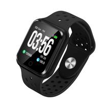Smartwatch Midi MD-S226 para Atividades Fisicas com Bluetooth Pulseira de Silicone - Preto