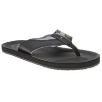 Chinelo Tommy Hilfiger Masculino FM0FM01360990-990 42 Preto