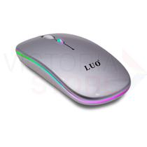 Mouse Sem Fio Luo LU-3044 - Prata