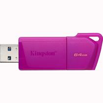 Pen Drive Kingston Datatraveler Exodia M 64GB USB 3.2 Gen 1 - Roxo KC-U2L64-7LP