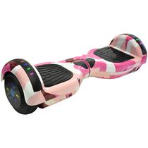 Scooter Eletrico Star Hoverboard 6.5" Bluetooth/Speaker/Bolsa - Camouflage Pink