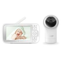 Baba Eletronica Hubble Connected Nursery View Pro 2.4GHZ / Lullabies / Tela 5" / 2V - Branco