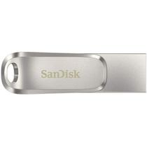Pen Drive Sandisk Ultra Dual Drive Luxe USB-C 3.1 256 GB - Prata (SDDDC4-256G-G46)