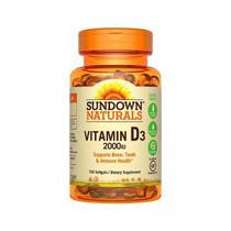 Vitamina D3 2000UI Sundown 150 Softgels