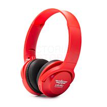 Fone de Ouvido Bluetooth Lelisu LS-212 Stereo Headphone - Vermelho