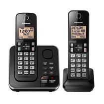 Telefone Panasonic KXT-GC362LAB com 2 Bases