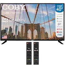 Smart TV LED 40" Coby CY3359-40SMS Full HD Android Wi-Fi com Conversor Digital