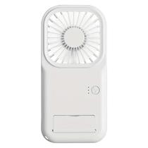 Ventilador Portatil Luo LU-F2203 com Suporte para Celular/USB/1450MAH - Branco