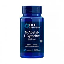 N-Acetil-L-Cisteina 600MG Life Extension 60 Capsulas