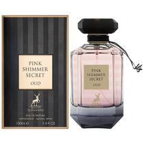 Perfume Maison Alhambra Pink Shimmer Secret Oud - Eau de Parfum - Feminino - 100ML