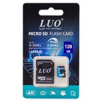 Cartao de Memoria Micro-SD de 128GB Luo Flash Card Class 10 80MB/s