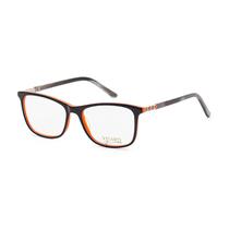 Armacao para Oculos de Grau Visard AM56 C6 Tam. 54-16-138MM - Marrom e Laranja
