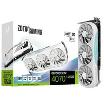 Placa de Vídeo Zotac Geforce RTX 4070 Ti Super Trinity Oc RGB 16 GB GDDR6X (ZT-D40730Q-10P) - Branco
