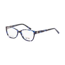 Armacao para Oculos de Grau Visard R72028 C4 Tam. 54-16-135 - Preto/Azul