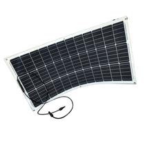 Solar 100W Flexivel Monocristalino Painel