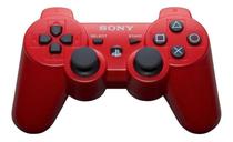 Ant_Controle PS3 Sony Dualshock 3 1A Linha s/G Red