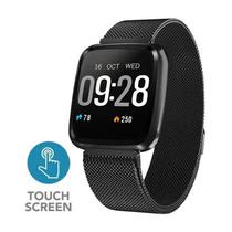 Smartwatch 4LIFE Neofit 3 para Atividades Fisicas Bluetooth com Pulseira Estilo Milanes - Preto
