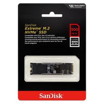SSD Sandisk Extreme SDSSDX3N-500G-G26 - 500GB - 5000MB/s - M.2 Nvme
