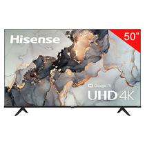 Smart TV LED de 50" Hisense 50A6H 4K Uhd com Wi-Fi/Bluetooth/Vidaa (2022) - Preto